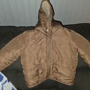 Carter's Cozy Brown Puffer Jacket